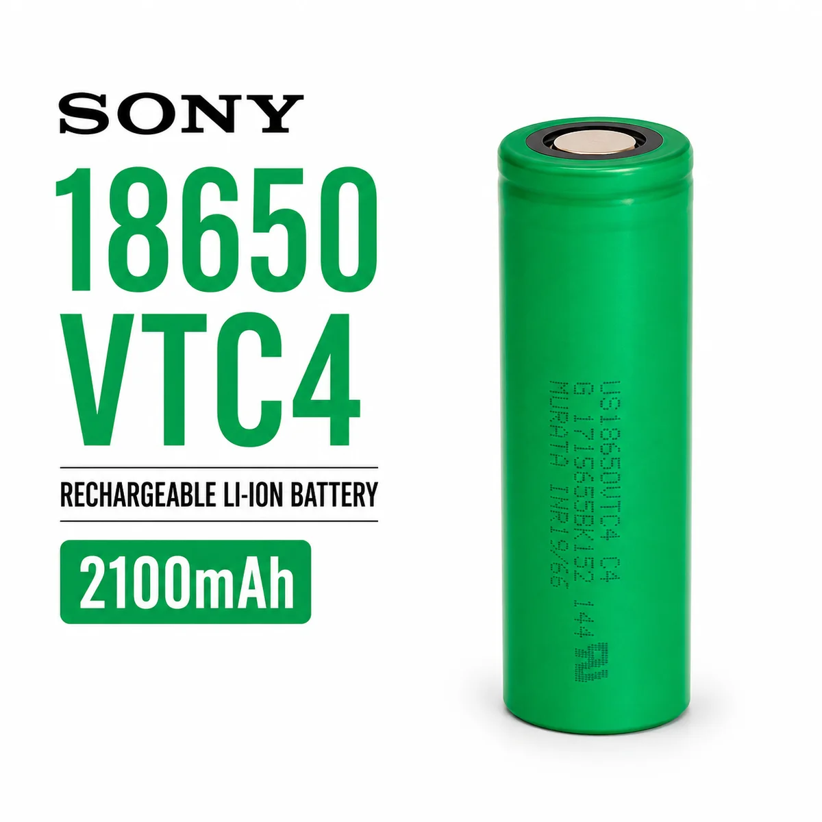 Genuine Sony US18650 VTC4 2100mAh li-ion Rechargeable Battery